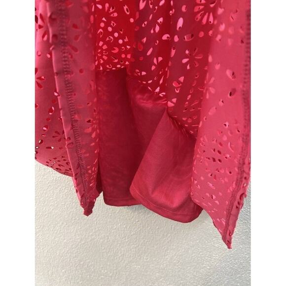 Womens Juniors Candies Dress Size 7 Pink Strapless V-Neck Keyhole-back Lined - Picture 9 of 15